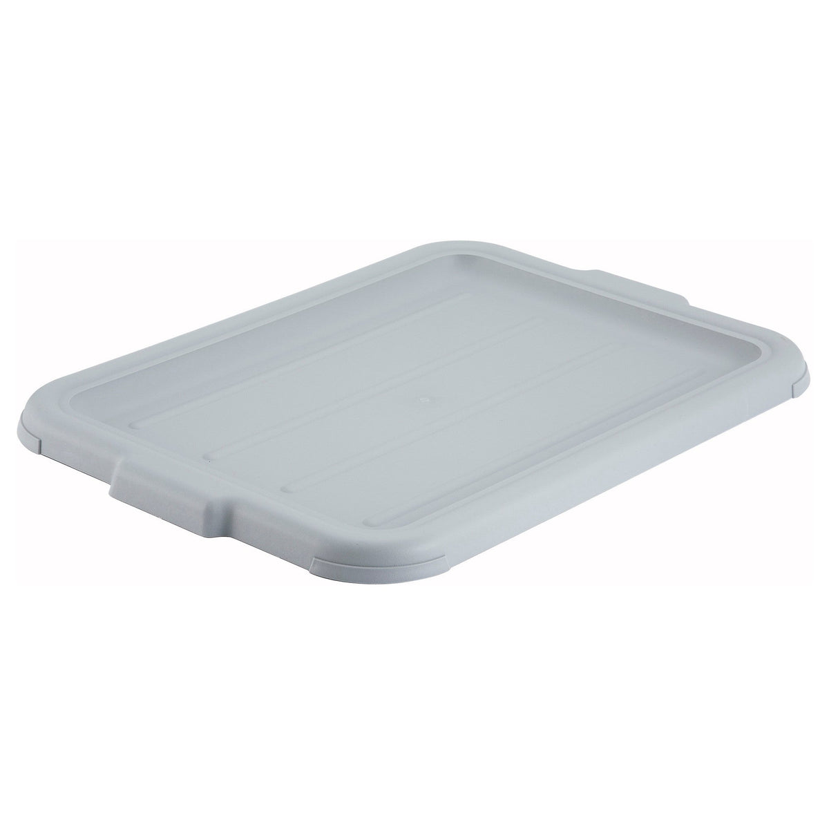 Winco PL-57C - Cover for Standard Dish Boxes - Gray