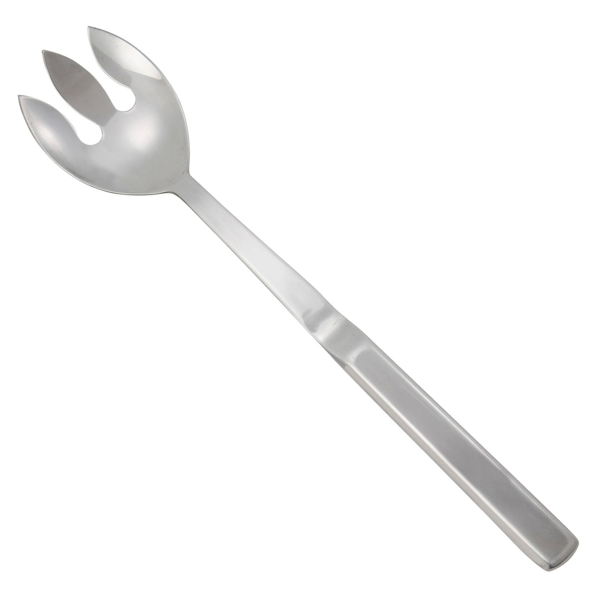 Winco BW-NS3 - 11-3/4" Notched Spoon, Hollow Handle, Stainless Steel