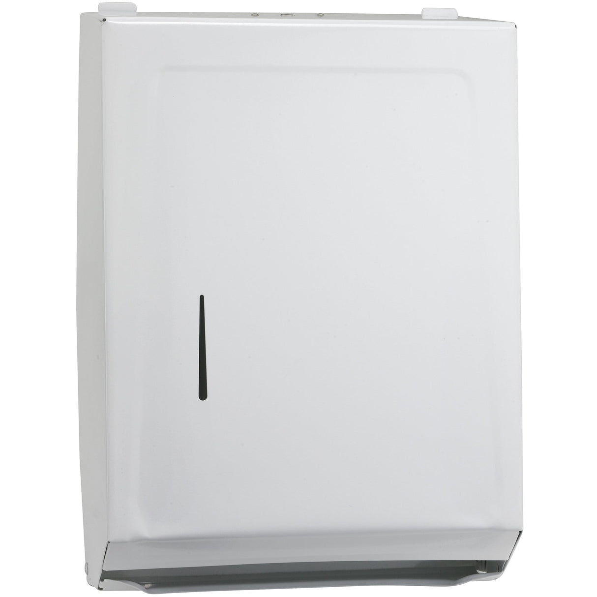 Winco TD-600 - Multi-Fold Paper Towel Metal Dispenser - White