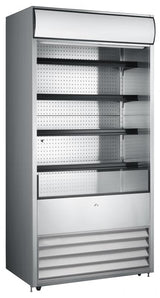 Omcan 36″ Grab-and-Go Open Refrigerated Floor Self-Serve Display Case, 520 Liter (18.7 cu.ft.) – 120 V, 1.8 HP (1340W)