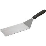 Winco TKP-42 - Turner with Offset, Black Polypropylene Handle, 8" x 4" Blade