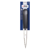 Winco UTSH-12K - Winco Prime 12" Stainless Steel Utility Tongs with Black Silicone Handle