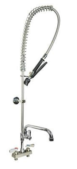 BK Resources Evolution 4" Deck Mount Pre-Rinse W/ Add-on Faucet