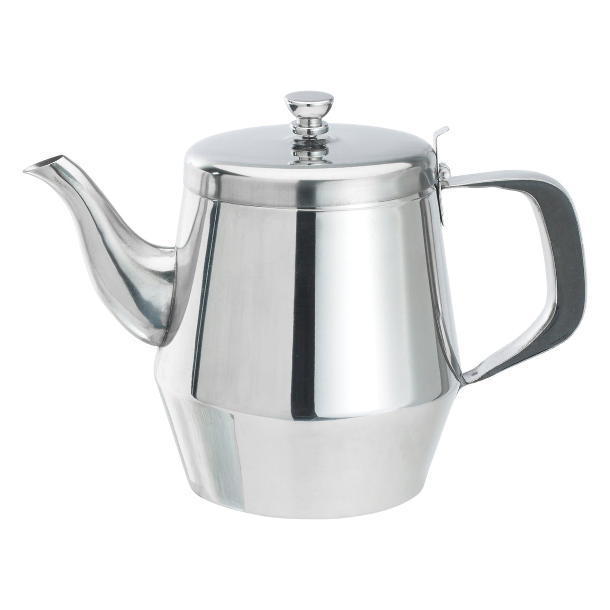Winco JB2932 - Gooseneck Teapot, Stainless Steel - 32 oz