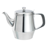 Winco JB2932 - Gooseneck Teapot, Stainless Steel - 32 oz