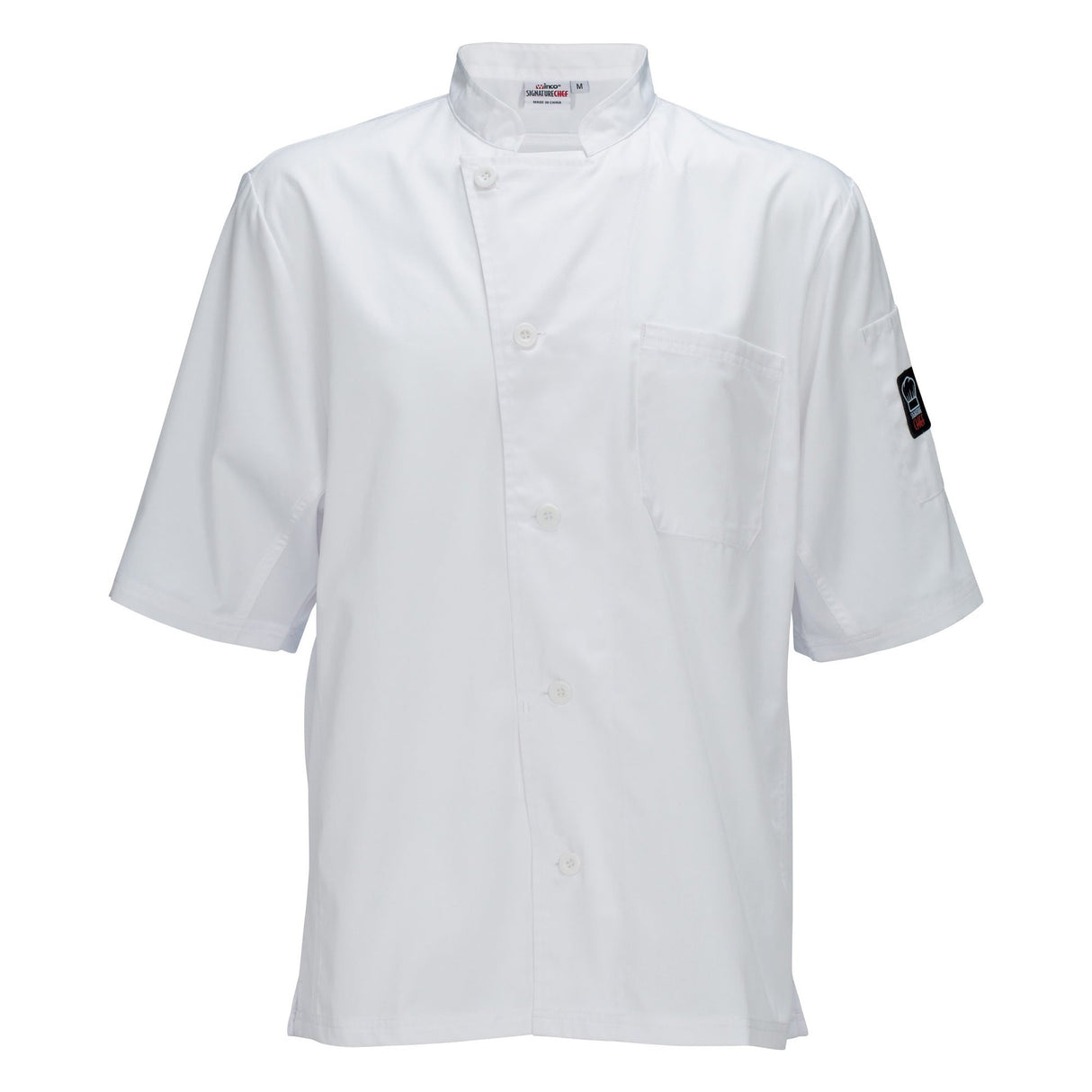 Winco UNF-9WXL - Ventilated Chef Shirt, Tapered Fit
