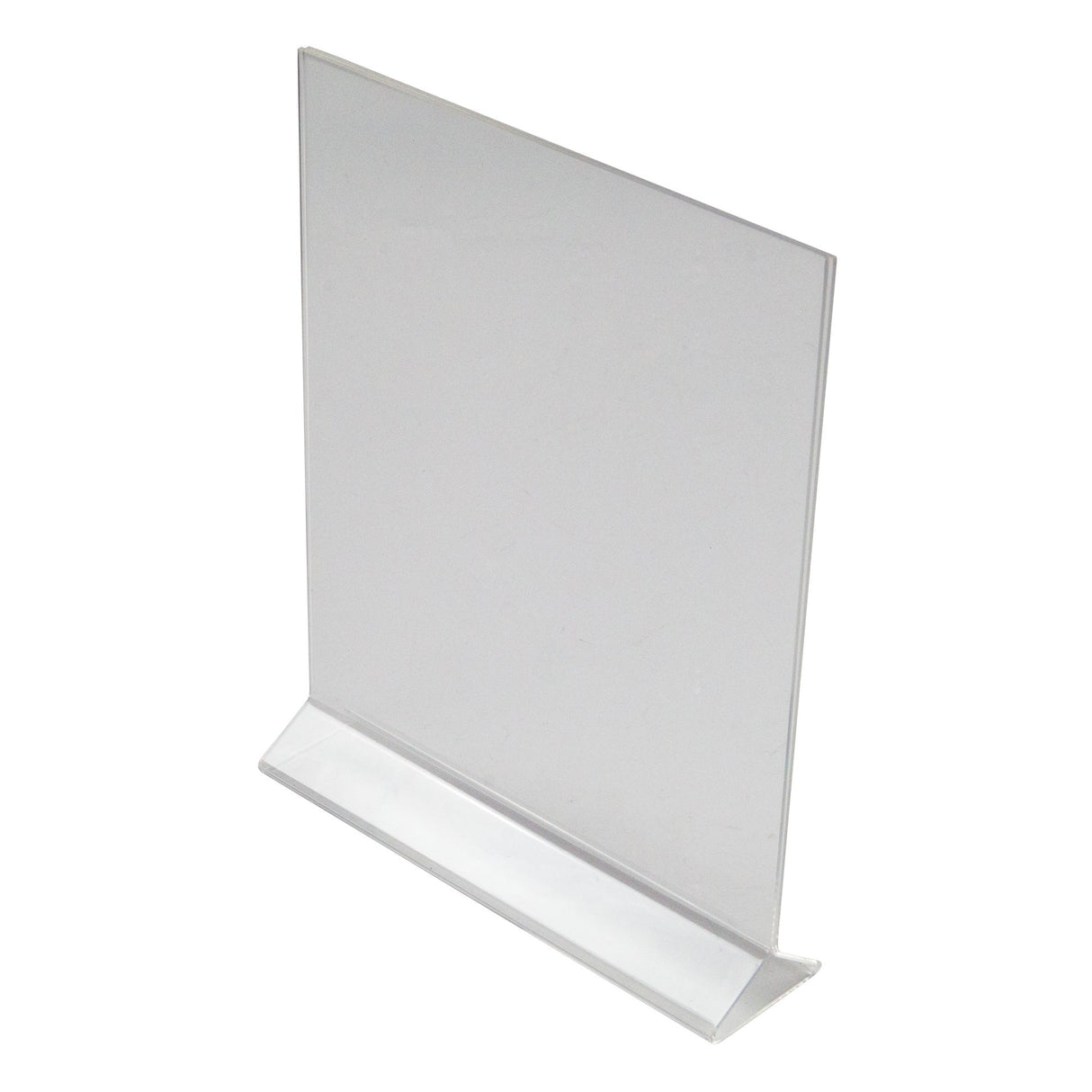 Winco ATCH-811 - Double-Sided Clear Acrylic Menu Stand - 8" x 11"