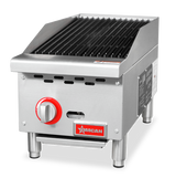 Omcan 12″ Radiant Gas Charbroiler, 1 burner, 35000 BTU