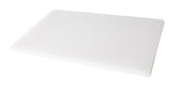 Omcan 41417 - 6" x 10" x 1/2" Polyethylene White Cutting Board