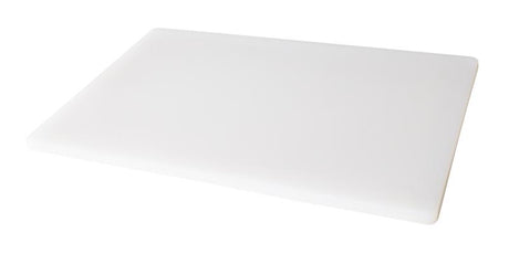 Omcan 41417 - 6" x 10" x 1/2" Polyethylene White Cutting Board