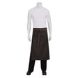 Chef Works ALWWT021-BNB-O - Boulder Bistro Waist Apron, Brown, 36 Inch