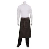 Chef Works ALWWT021-BNB-O - Boulder Bistro Waist Apron, Brown, 36 Inch