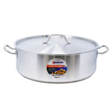 Omcan 80429 - 25 qt Stainless Steel Brazier with Lid