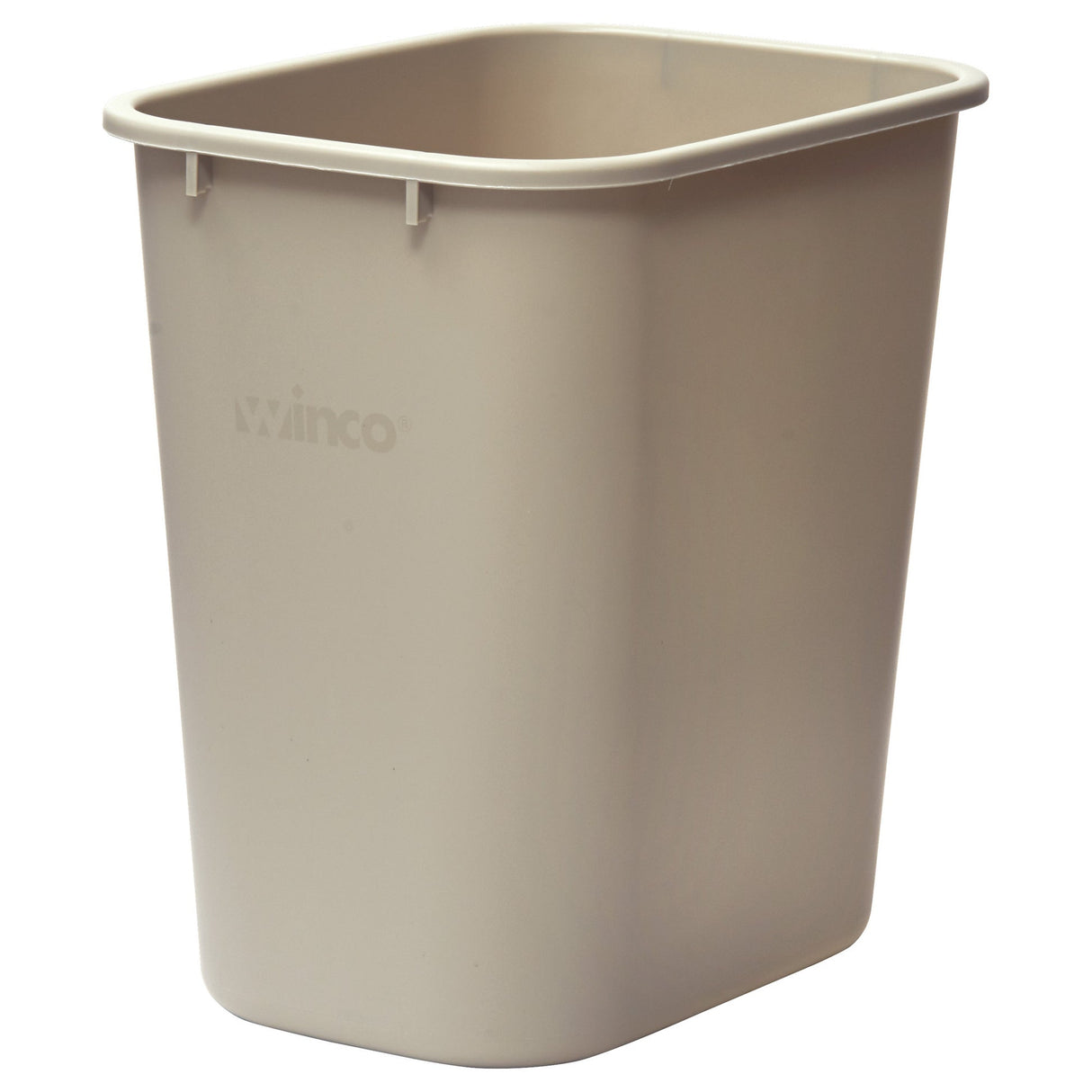 Winco PWR-28BE - Waste Baskets - 28 Quart, Beige