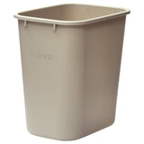 Winco PWR-28BE - Waste Baskets - 28 Quart, Beige