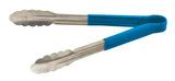 Omcan 80543 - 12" Heavy Duty Utility Tong with Blue Plastic Handle