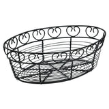 Winco WBKG-10O - 10" Oval Wire Serving Basket
