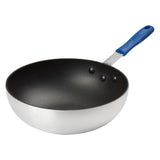 Winco ASFP-11NS - 11" Non-Stick Aluminum Stir Fry Pan with Silicone Sleeve