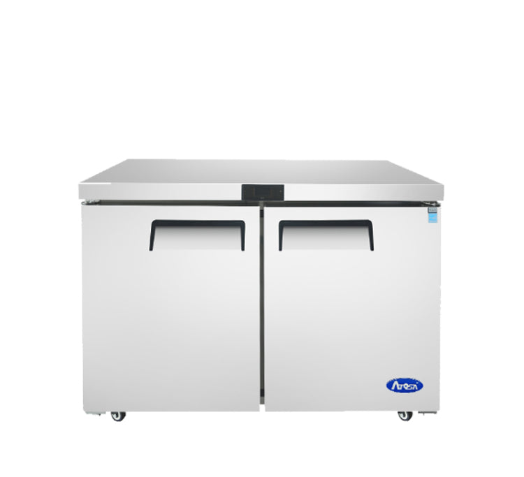 Atosa 48″ Undercounter Refrigerator Two Door - MGF8402GR