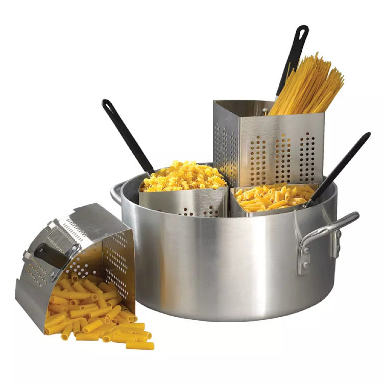 Omcan 20 Qt Pasta Pot Cooker Set (40515) - VRS Restaurant Equipment & Supply Store