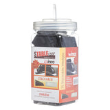Winco TW-75B - sTABLEizer Plastic Table Wedges/Shims - Black