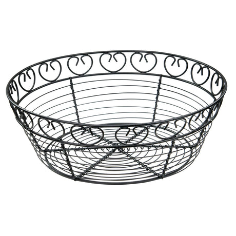 Winco WBKG-10R - 10" Round Wire Serving Basket
