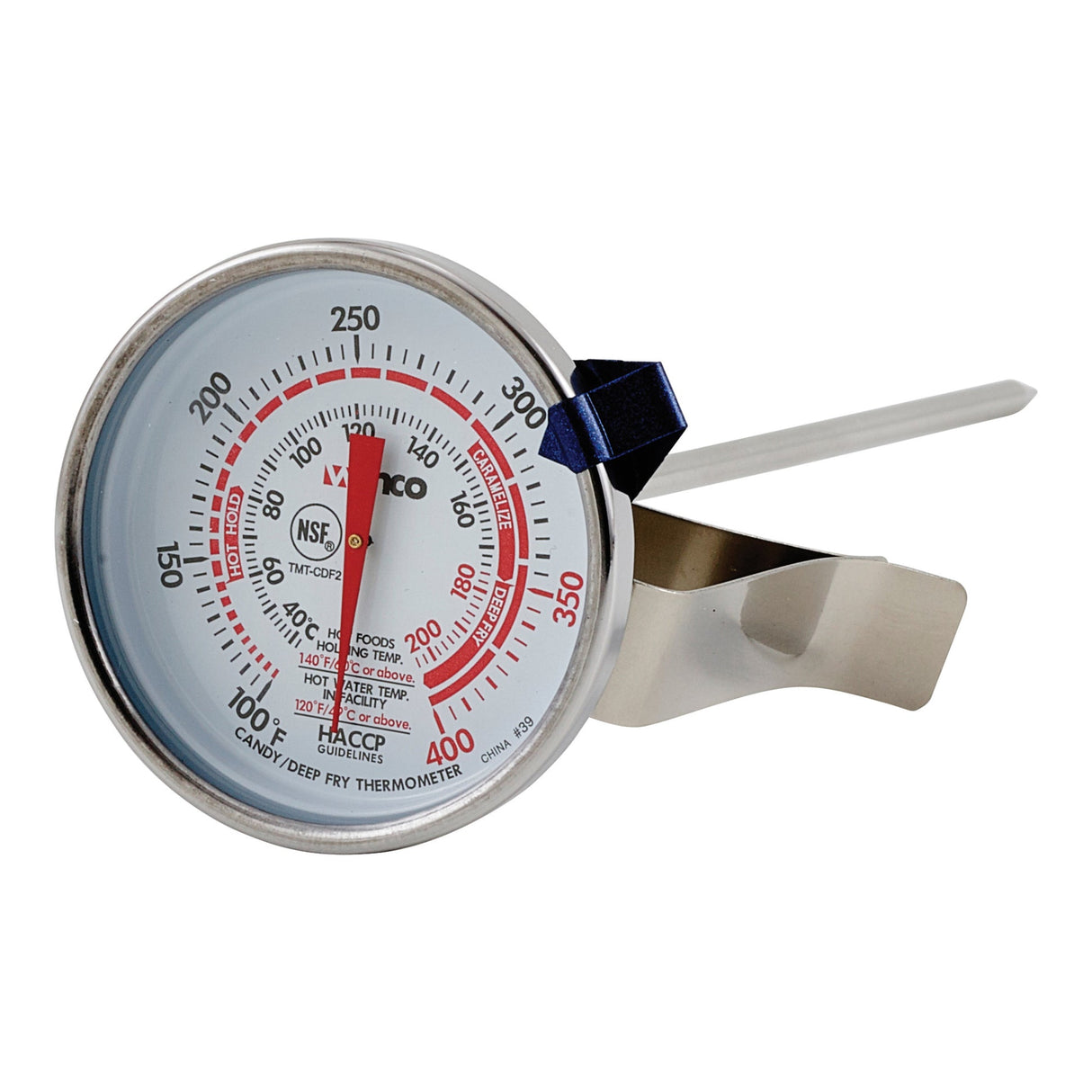 Winco TMT-CDF2 - Candy/Deep Fryer Thermometer - 2", 5"