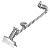 Winco SCRP-16 - 16" Aluminum Grill Scraper with Splash Guard and Dual Handles