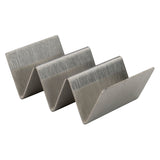 Winco TCHS-23MN - Mini Taco Holder, Stainless Steel - 2-3 Slots