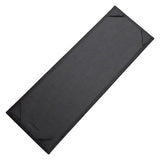 Winco LMS-414BK - Single-View Menu Cover - Black, 4-1/2" x 14"