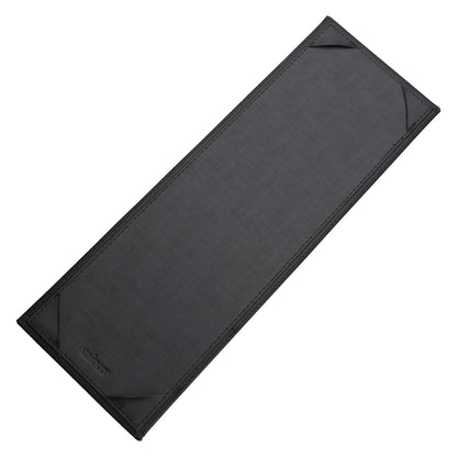 Winco LMS-414BK - Single-View Menu Cover - Black, 4-1/2" x 14"