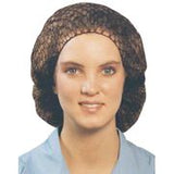 Uline S-7025BL - Nylon Hairnets, 22 Inch, Black, 144 Pack