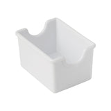Winco PPH-1W - Sugar Packet Holder, Plastic - White