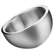 Winco DWAB-L - Double-Wall Angled Display Bowl, Stainless Steel - 2-1/4 Quart