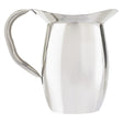 Winco WPB-2C - Bell Pitcher with Ice Guard, Stainless Steel - 2 Quart