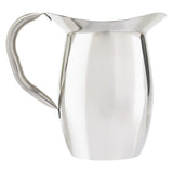 Winco WPB-2C - Bell Pitcher with Ice Guard, Stainless Steel - 2 Quart