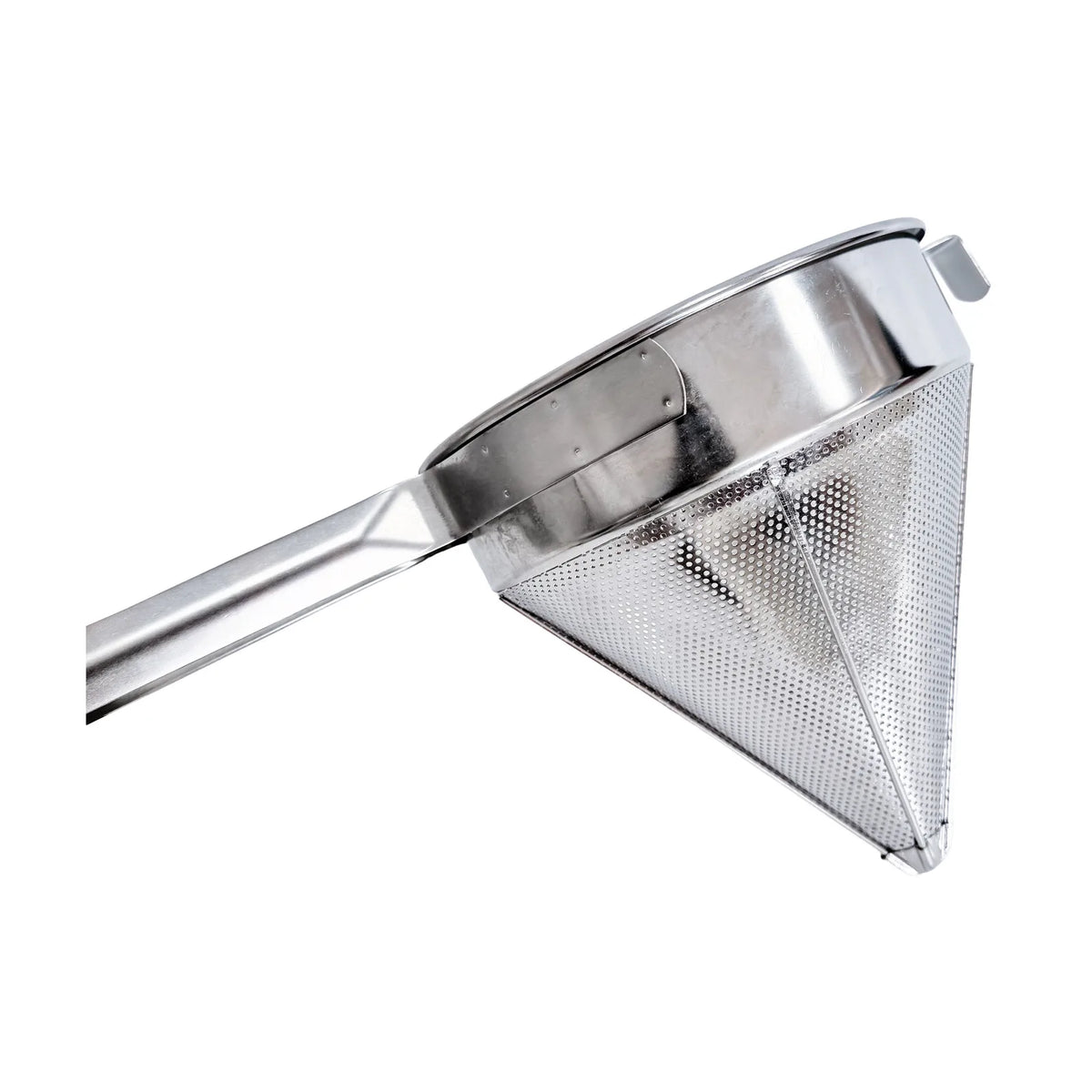 Omcan 81290 10 inch stainless steel fine chinois strainer - main product view