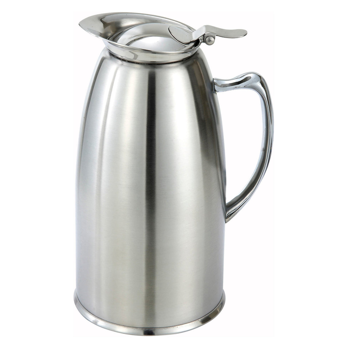 Winco VSS-508 - 20 oz Double Wall Stainless Steel Beverage Server, Satin Finish