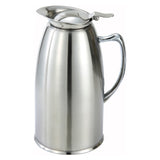 Winco VSS-508 - 20 oz Double Wall Stainless Steel Beverage Server, Satin Finish
