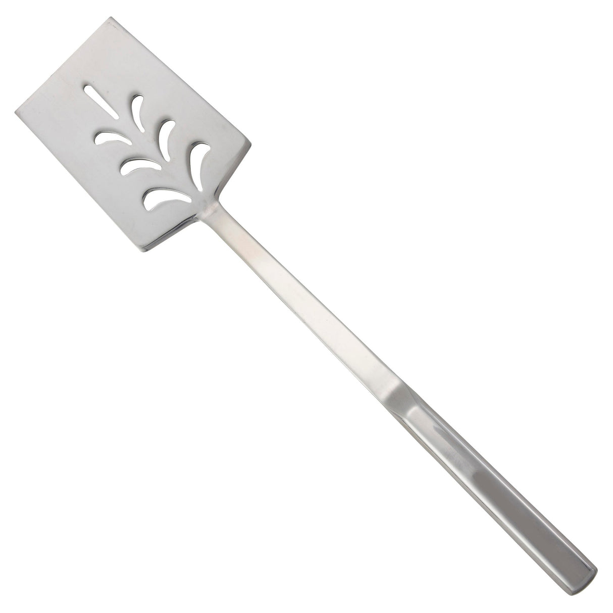 Winco BW-TN - 14" Perforated Turner, Hollow Handle, Stainless Steel