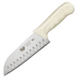 Winco KWP-70 - 7" Santoku Knife, White PP Hdl
