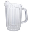 Winco WPC-32 - 32 oz Single Spout Polycarbonate Water Pitcher