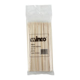 Winco WSK-06 - 6" Bamboo Skewers, 100/bag