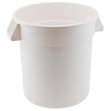 Winco PTC-20W - Polycarbonate Food Storage Container, White - 20 Quart