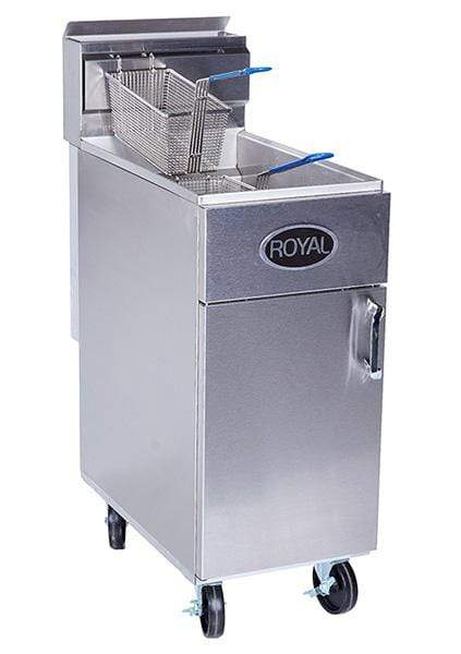 Royal Range RFT-50 Commercial Deep Propane Fryer - 114,000 BTU/Hr