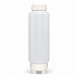 American Chef SB-20H - 20oz FIFO Squeeze Bottles, Wide Mouth, Clear, Plastic
