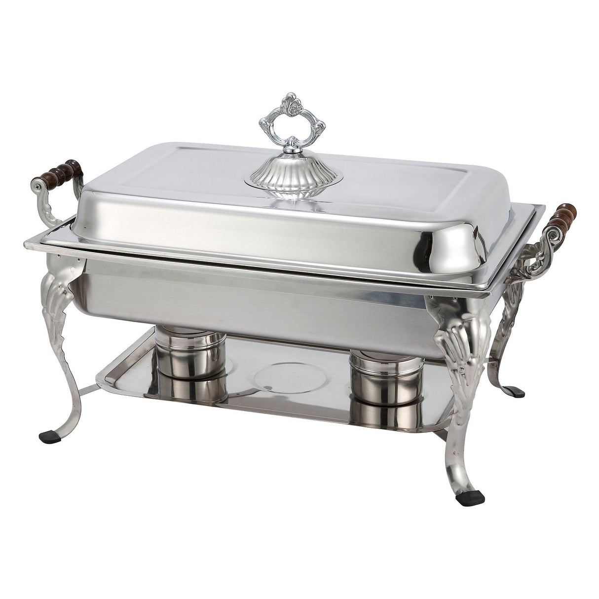Winco 408-1 - Crown Collection 8 Quart Full-Size Chafer, Medium Weight