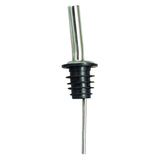 Winco PPM-4J - Metal Pourers, Jet Spout, Black Plastic Stopper