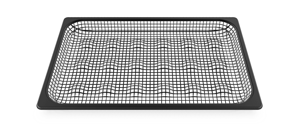 UNOX GRP816 - BLACK.FRY Stainless Steel Frying Tray