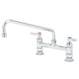 T&S Brass B-0221 Deck Mount Swivel Base Mixing Faucet